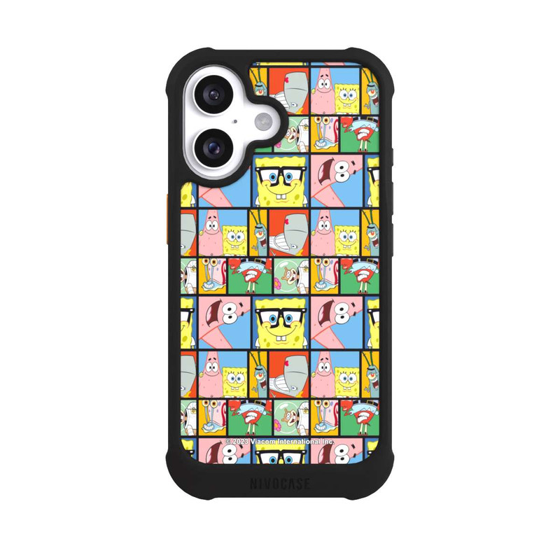 iPhone 16 NIVOmax Spongebob Friends Memory Muster