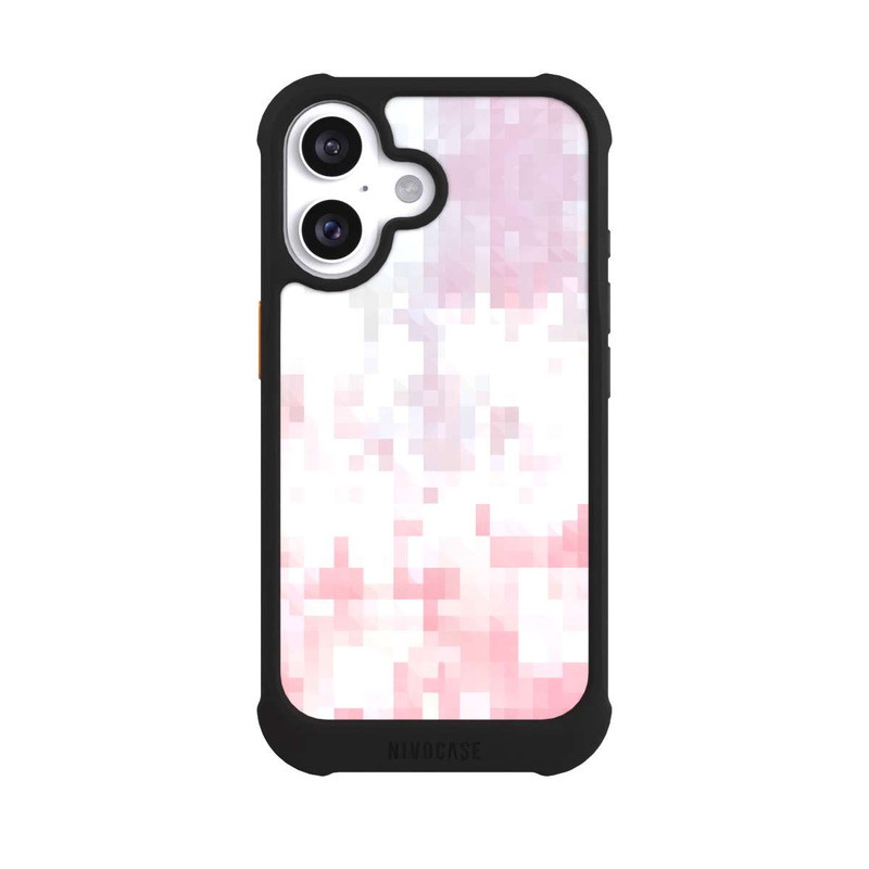 iPhone 16 NIVOmax Pixel Glitch Pastell