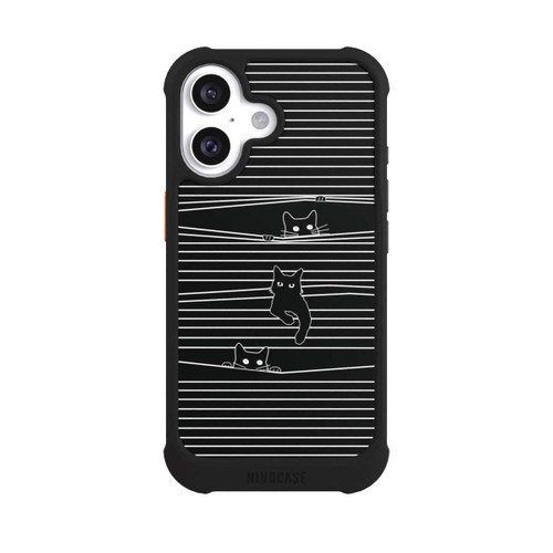 Apple iPhone 16 NIVOmax Cats Peeping