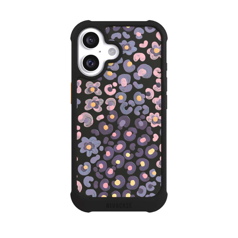 iPhone 16 NIVOmax Tierfell mit Blumen