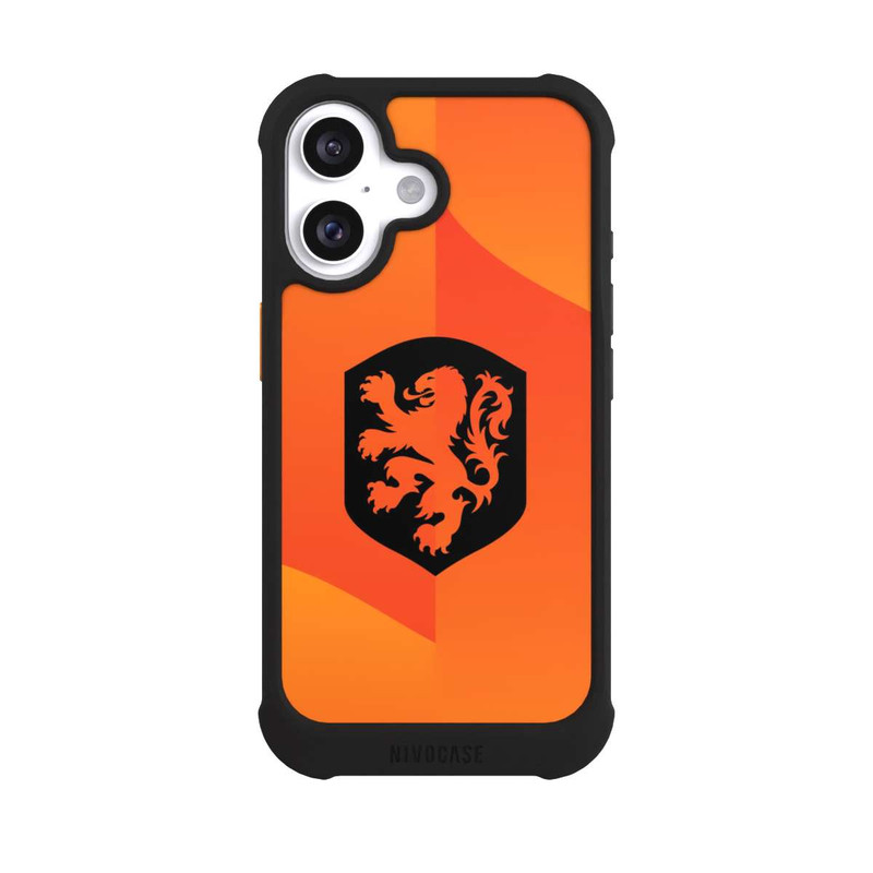 iPhone 16 NIVOmax Niederlande Nationalmannschaft Schwarzes Logo