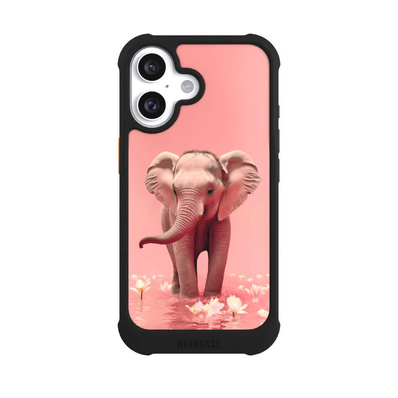 iPhone 16 NIVOmax Young Elephant with AI