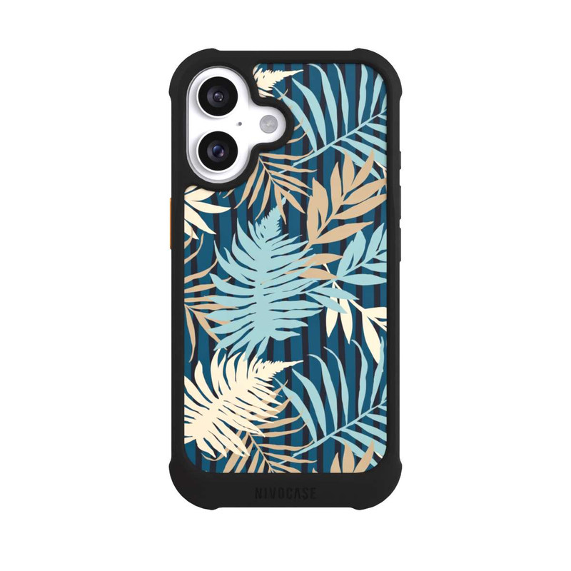 iPhone 16 NIVOmax Palm Garden Beige Pattern