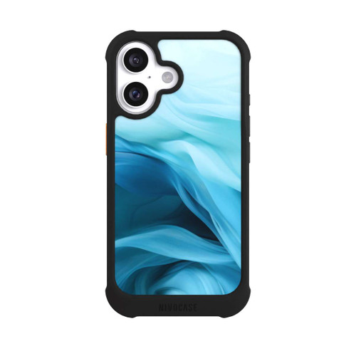 Apple iPhone 16 NIVOmax Smooth Blue Texture