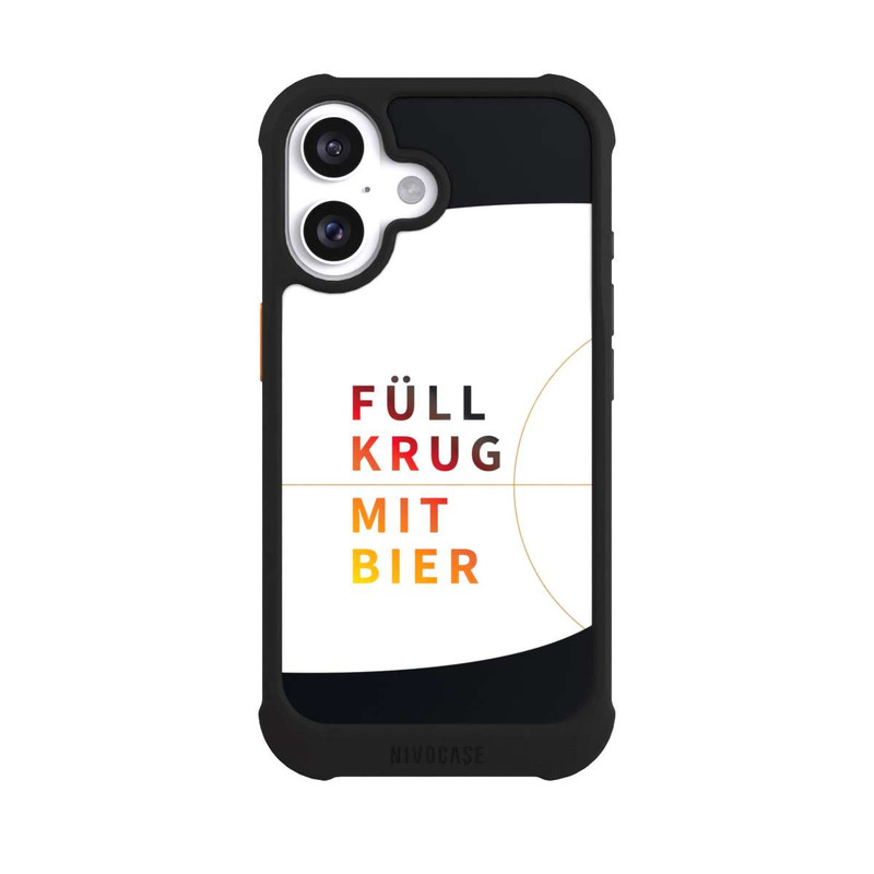 iPhone 16 NIVOmax Füllkrug mit Bier 
