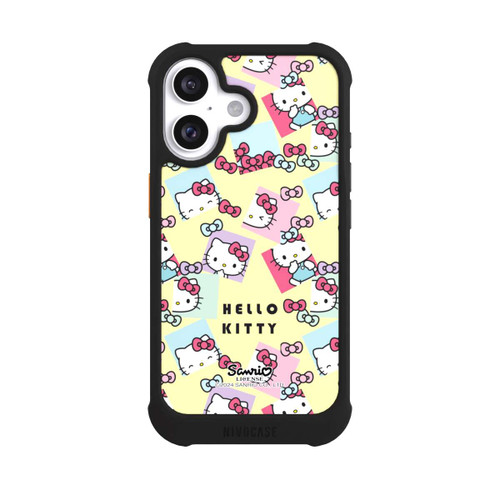 Apple iPhone 16 NIVOmax Hello Kitty Pastellmuster