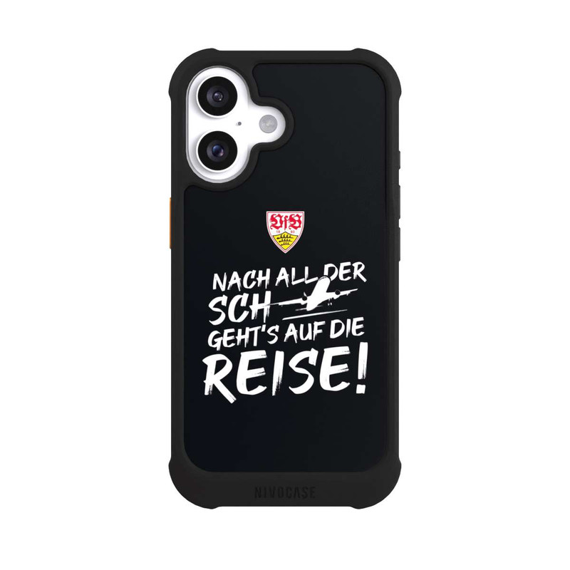 iPhone 16 NIVOmax VfB Stuttgart International schwarz