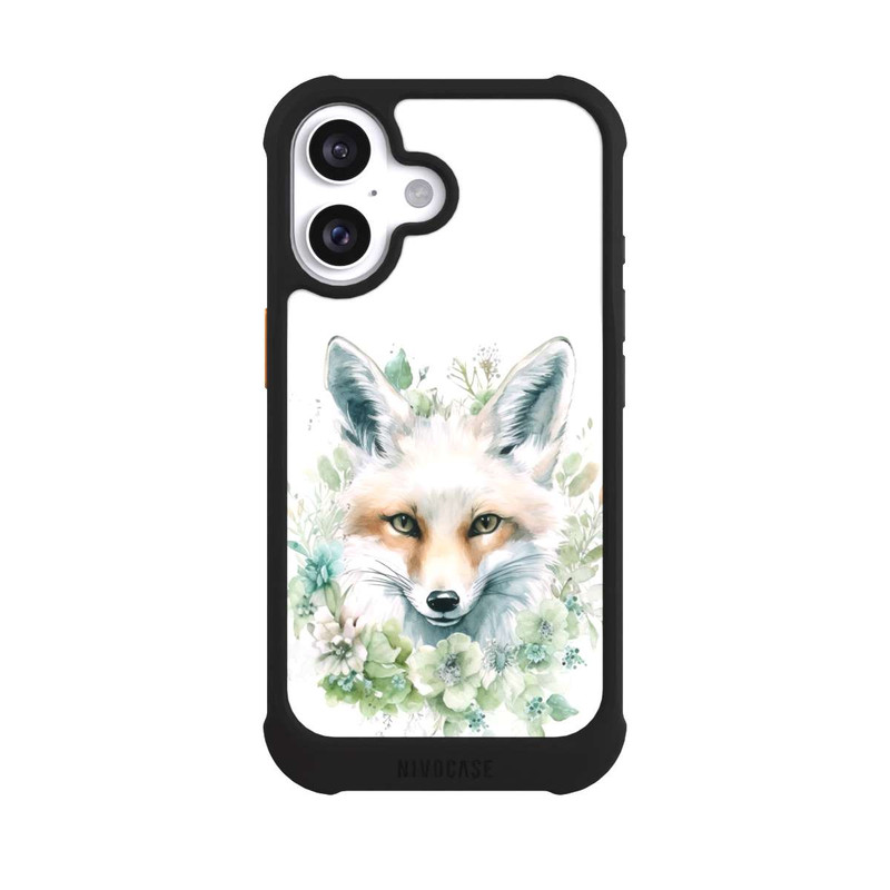 iPhone 16 NIVOmax Fuchs blumig