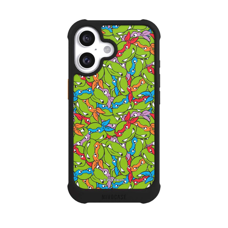 iPhone 16 NIVOmax TMNT Head Pattern