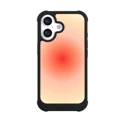 Apple iPhone 16 NIVOmax Cercle Aura Orange