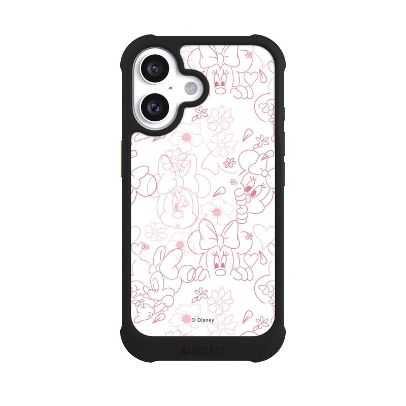 iPhone 16 NIVOmax Minnie Spring Pattern