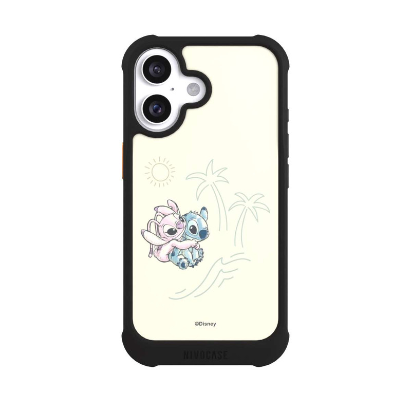 iPhone 16 NIVOmax Stitch And Angel Beach Cuddles