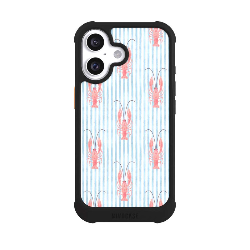 iPhone 16 NIVOmax Nautical Chic Lobster