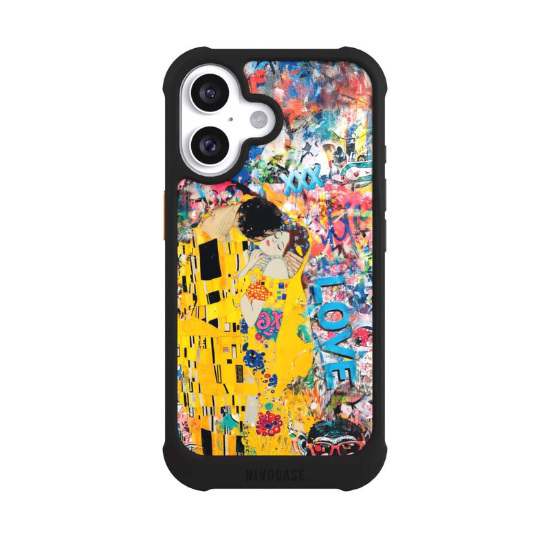 iPhone 16 NIVOmax Graffiti Kiss