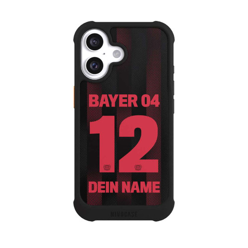  NIVOmax Bayer Leverkusen Trikot Personalisierbar 25-26