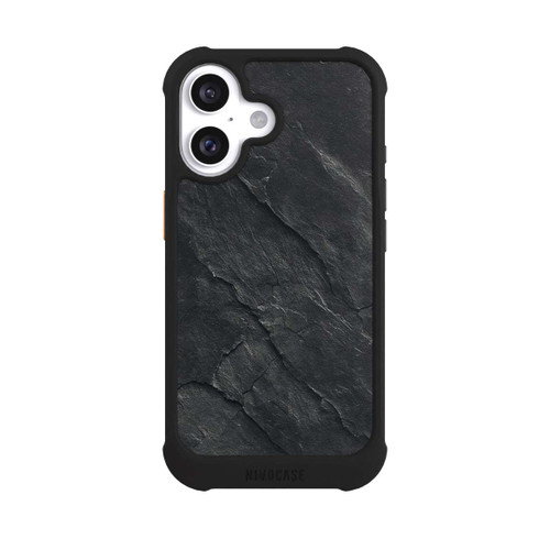 Apple iPhone 16 NIVOmax Dunkler Schiefer Look