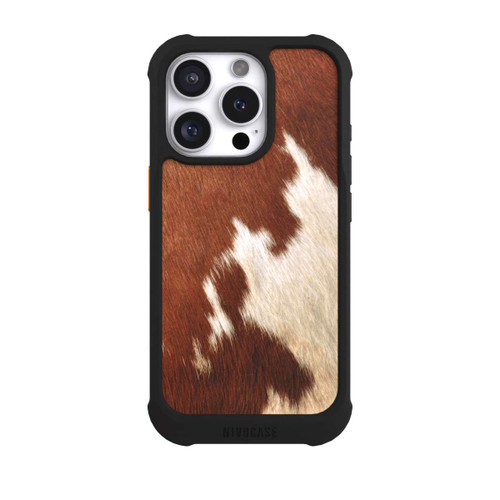 Apple iPhone 16 Pro NIVOmax Kuhfell Look
