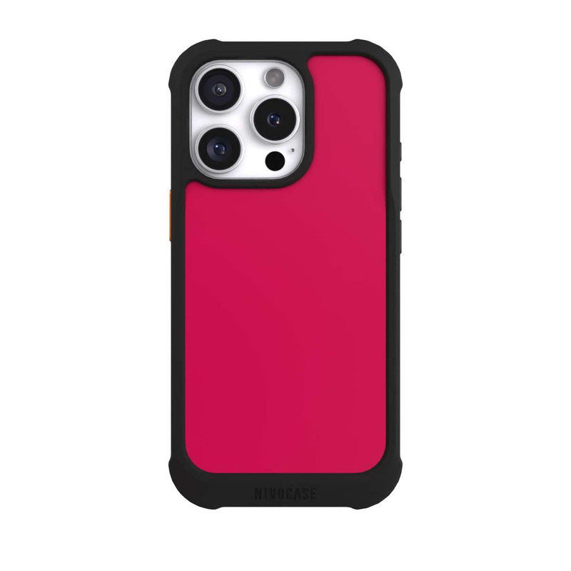 iPhone 16 Pro NIVOmax Dunkelpink