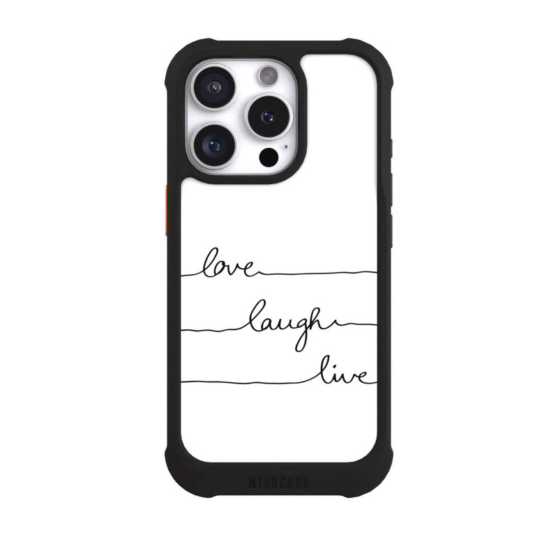 iPhone 16 Pro NIVOmax Love Laugh Live