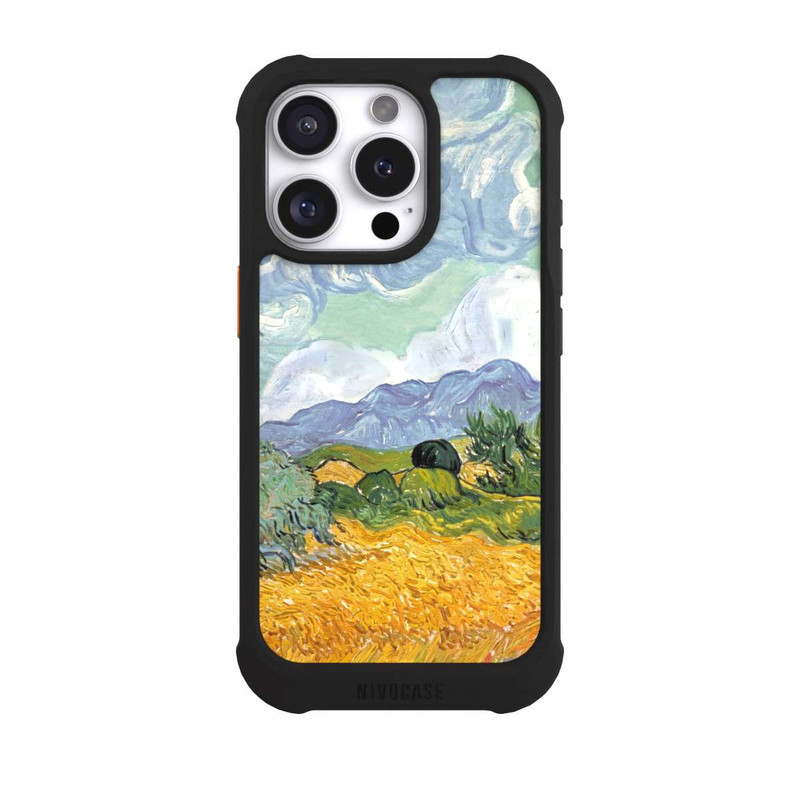 iPhone 16 Pro NIVOmax Champ de Blé Avec Cyprès