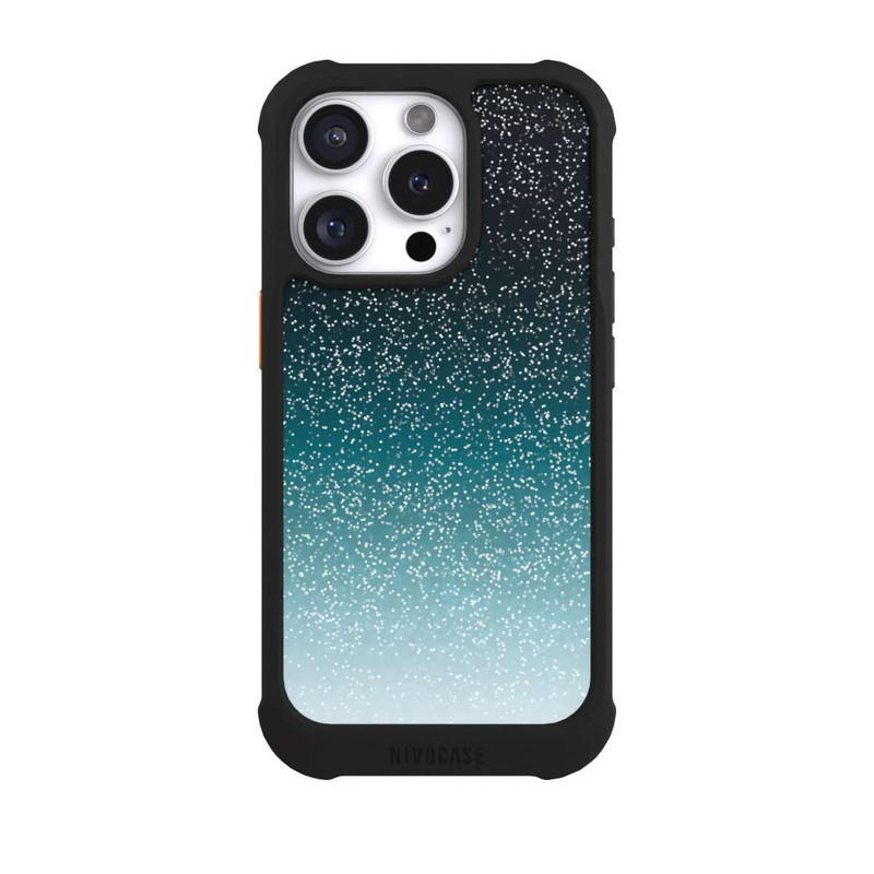 iPhone 16 Pro NIVOmax Glitter Nightfall Look
