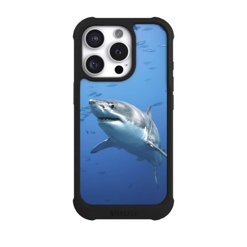 Apple iPhone 16 Pro NIVOmax Grand Requin Blanc