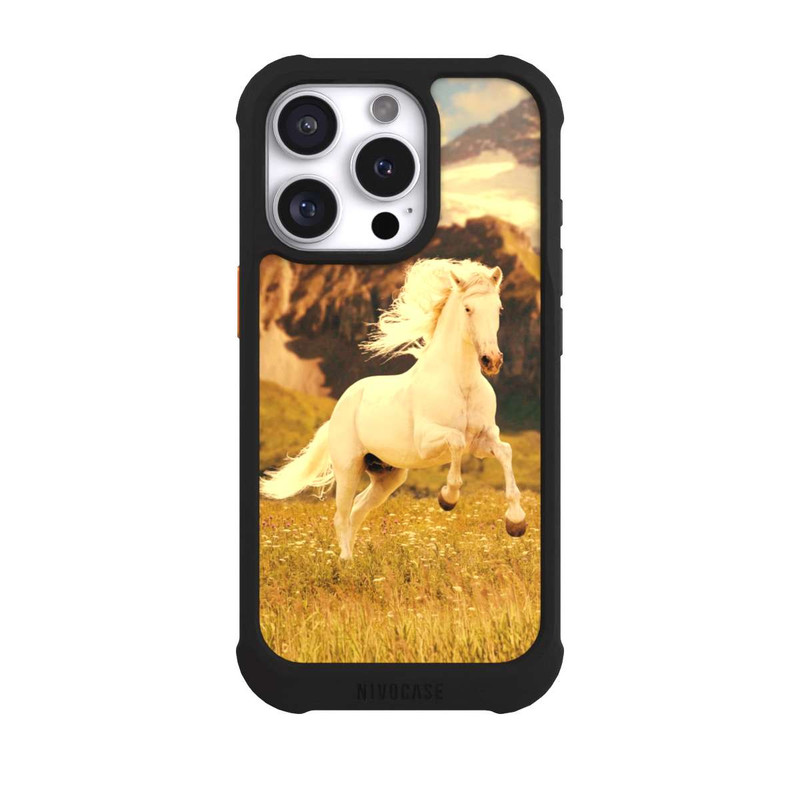 iPhone 16 Pro NIVOmax Rennen in der Wildnis