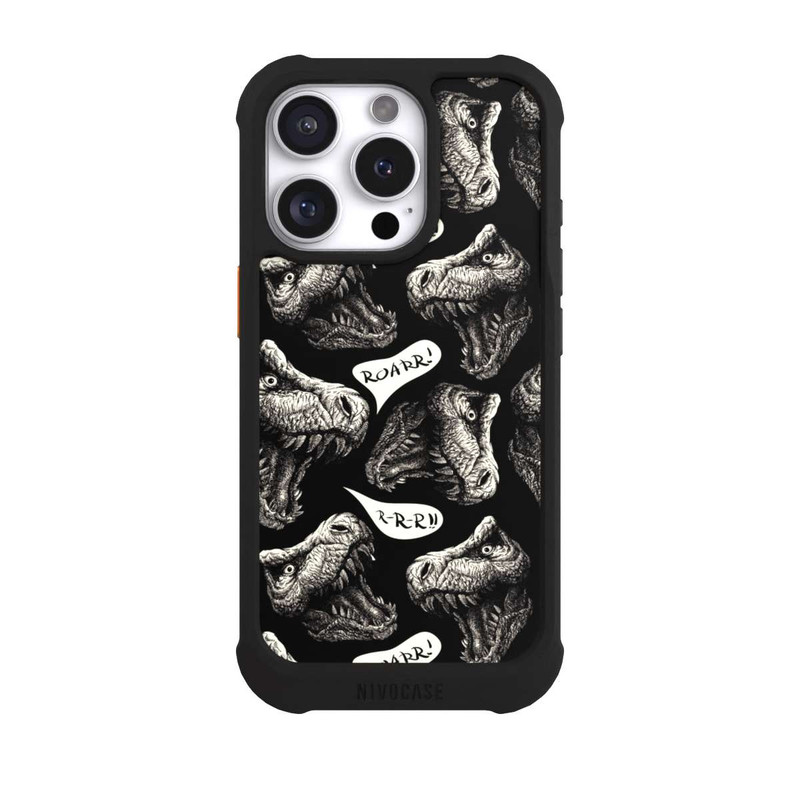 iPhone 16 Pro NIVOmax T-Rex Pattern