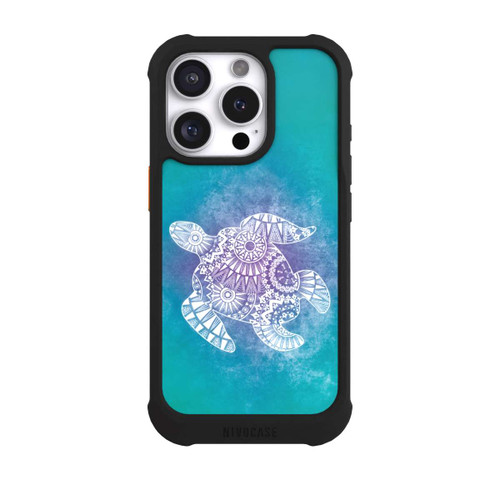 Apple iPhone 16 Pro NIVOmax Mandala Schildkröte