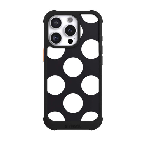 Apple iPhone 16 Pro NIVOmax Big Dots - Black