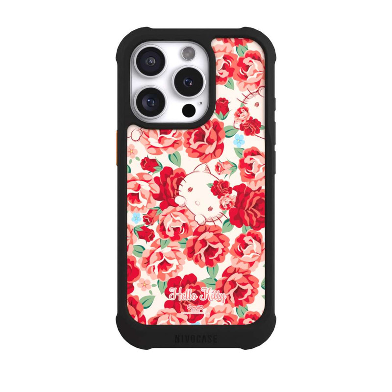 iPhone 16 Pro NIVOmax Hallo Kitty - Magnolie Rot
