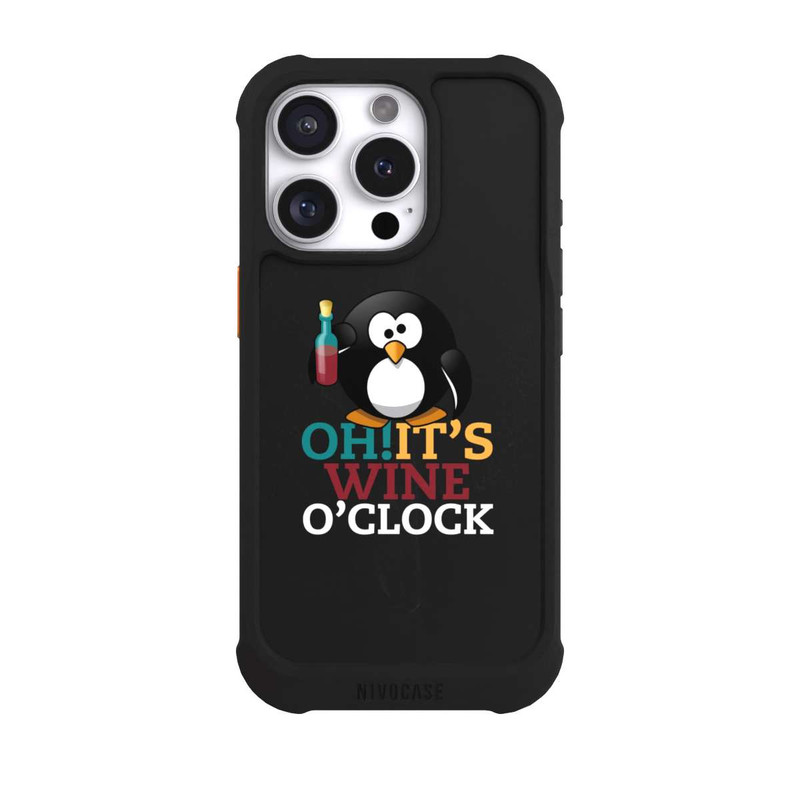 iPhone 16 Pro NIVOmax Wine O'Clock