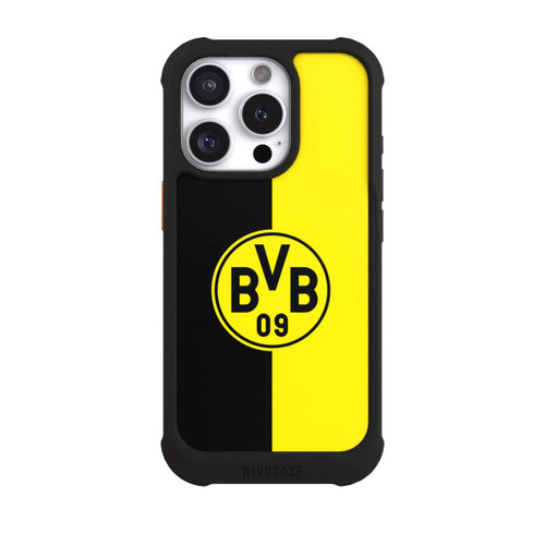 Apple iPhone 16 Pro NIVOmax BVB Schwarz / Gelb
