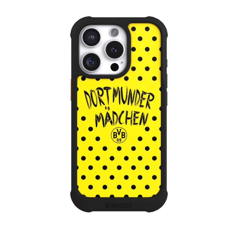 iPhone 16 Pro NIVOmax BVB Dortmunder Mädel Punkte