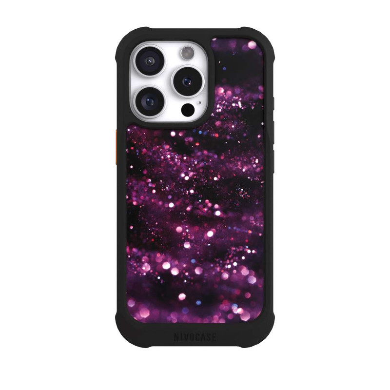 iPhone 16 Pro NIVOmax Lilac Sparkles Look