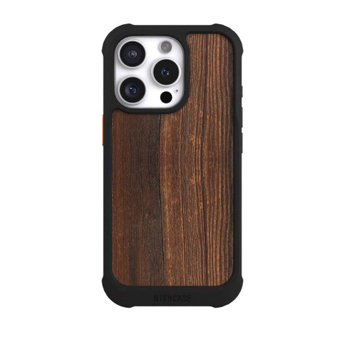 Apple iPhone 16 Pro NIVOmax Walnut Wood Look
