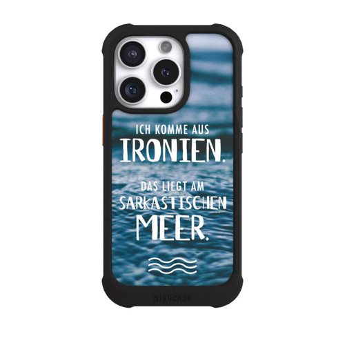 Apple iPhone 16 Pro NIVOmax Ich Komme aus Ironien