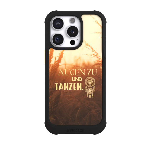Apple iPhone 16 Pro NIVOmax Augen Zu und Tanzen