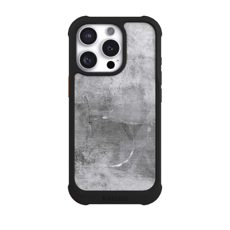 iPhone 16 Pro NIVOmax Graue Betonwand 2