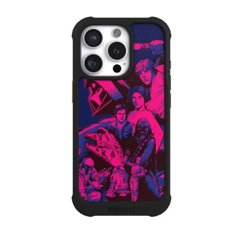 Apple iPhone 16 Pro NIVOmax Star Wars Characters - Ultraviolet