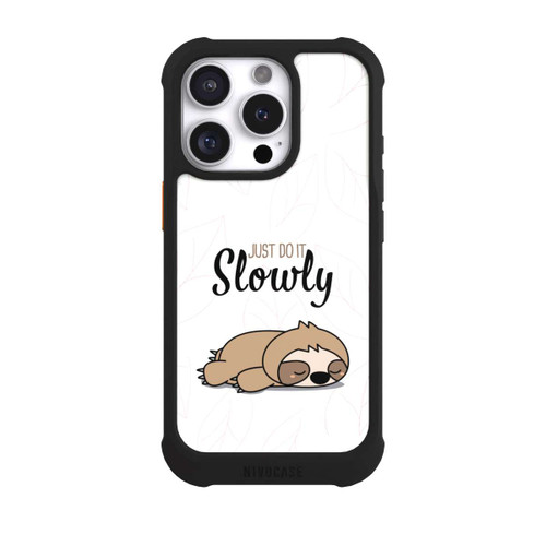 Apple iPhone 16 Pro NIVOmax Just Do It Slowly Sloth