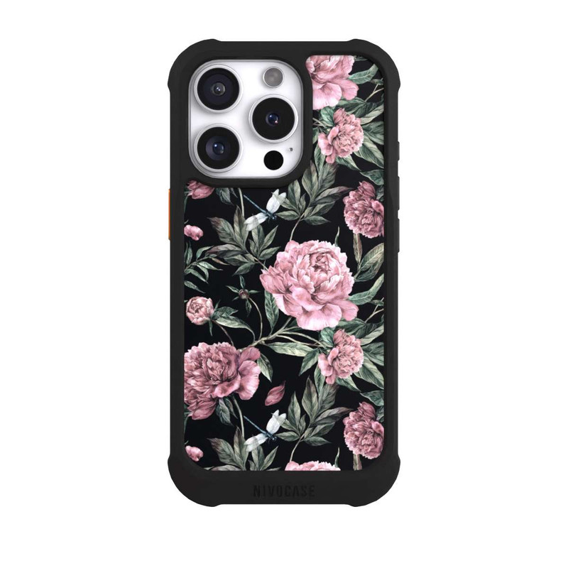 iPhone 16 Pro NIVOmax Fleur Sombre