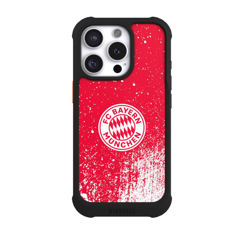 iPhone 16 Pro NIVOmax Splatter Rot - FCB