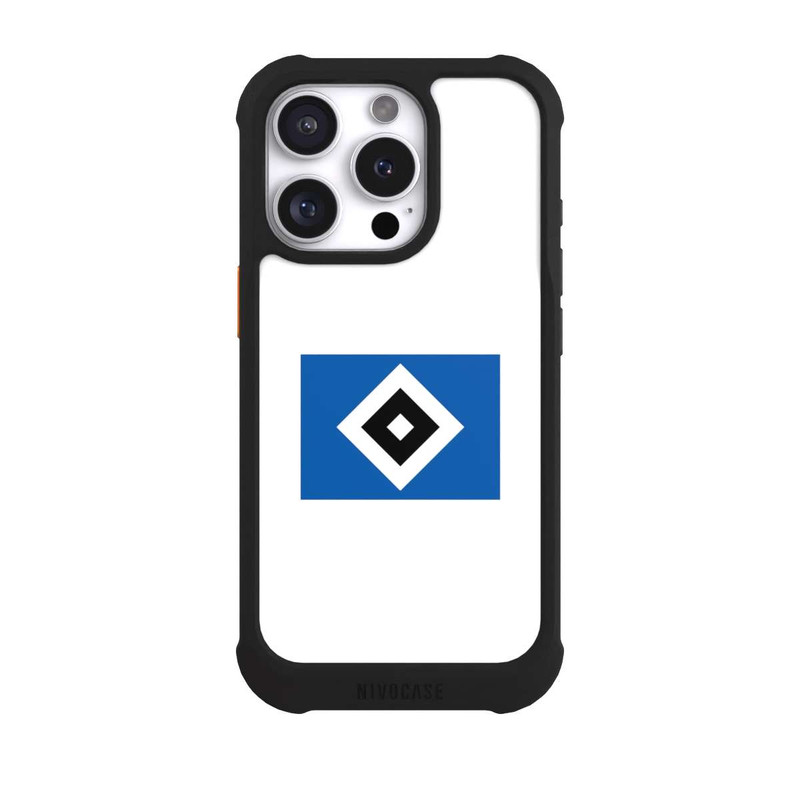 iPhone 16 Pro NIVOmax HSV Weiss / Blau