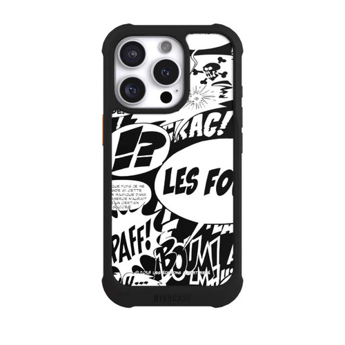 Apple iPhone 16 Pro NIVOmax Bulles BD Astérix Noir