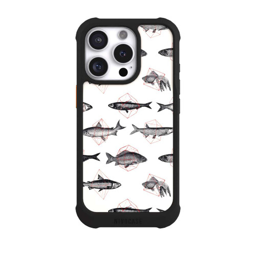 Apple iPhone 16 Pro NIVOmax Fishes in Geometrics