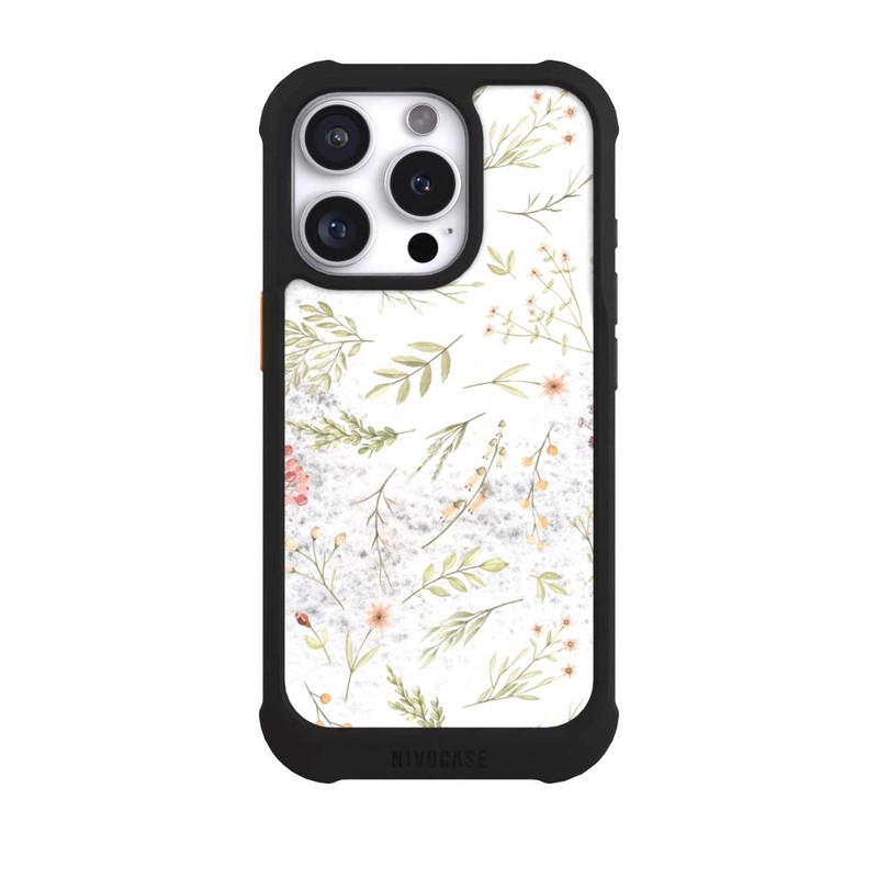iPhone 16 Pro NIVOmax Floral Marble
