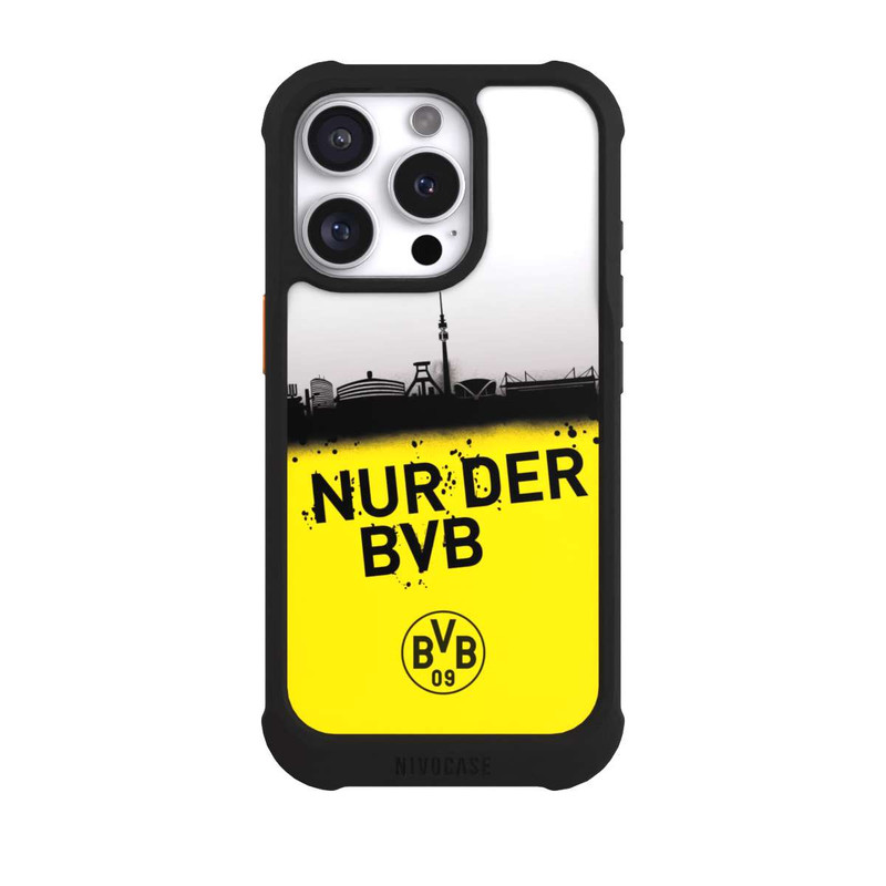 iPhone 16 Pro NIVOmax Nur der BVB - Silhouette