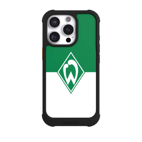 Apple iPhone 16 Pro NIVOmax Zwei Farben - Werder Bremen