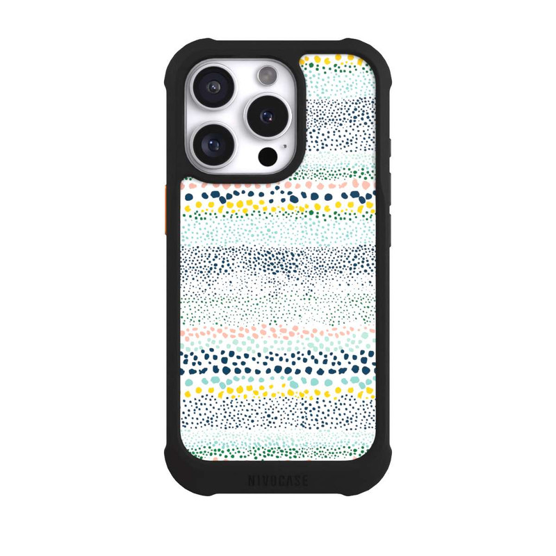iPhone 16 Pro NIVOmax Little Dots Textured White